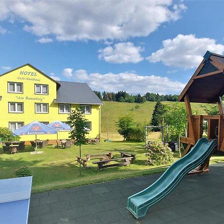 Marschalls Hotel Am Rennsteig Neuhaus am Rennweg Exteriör bild