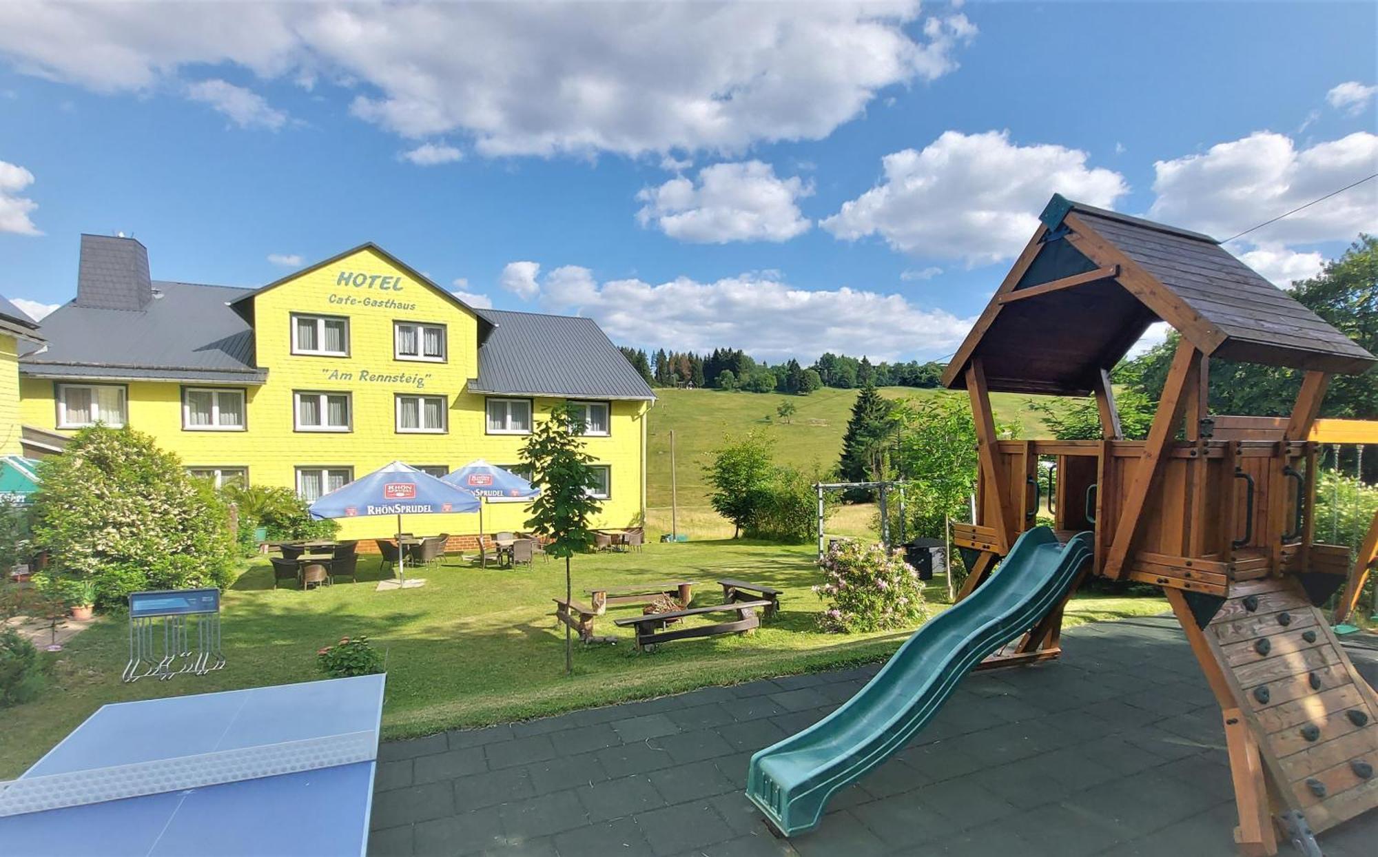 Marschalls Hotel Am Rennsteig Neuhaus am Rennweg Exteriör bild