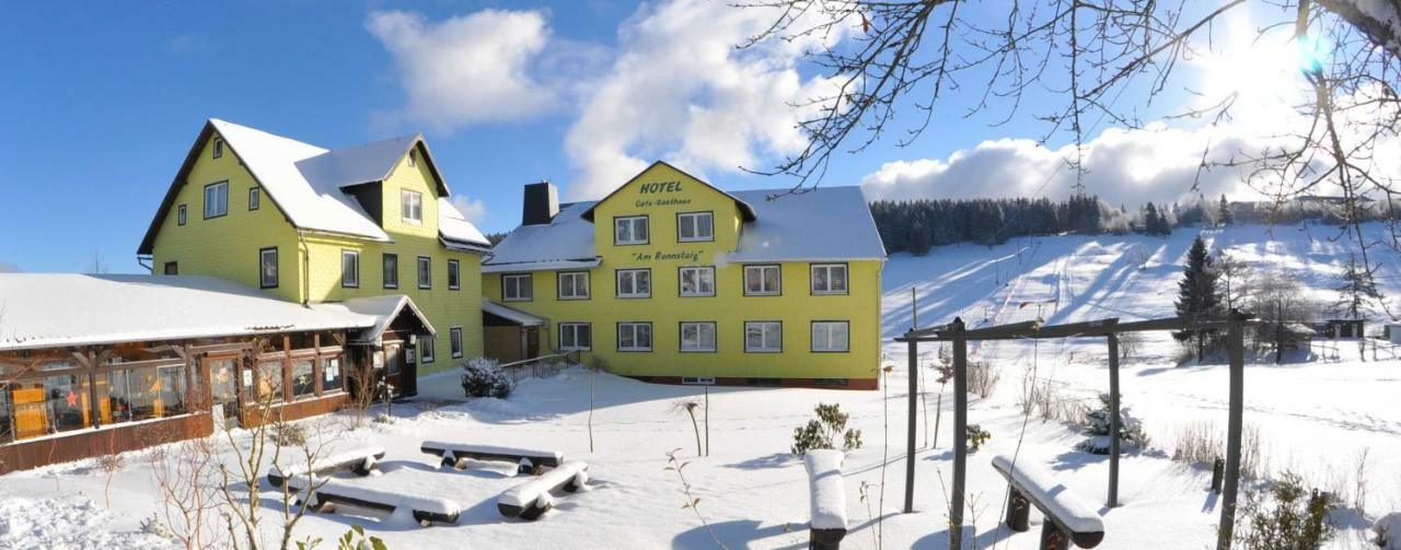 Marschalls Hotel Am Rennsteig Neuhaus am Rennweg Exteriör bild
